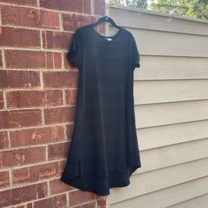 LuLaRoe Black Stripe Dress (XS)